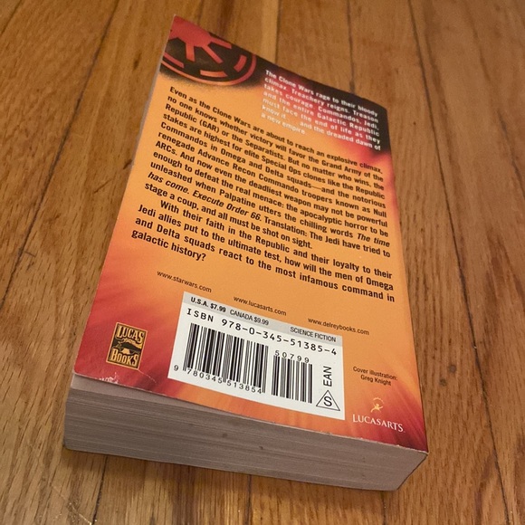 Star Wars A Republic Commando Novel Order - Karen Traviss (paperback book) - Picture 2 of 2